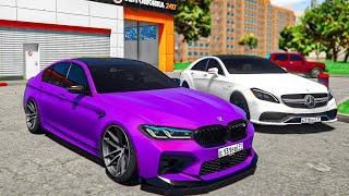 ПУТЬ БОМЖА В GTA 5 МОЙ ДОМ #14 - 100 ЧЕЛОВЕК НА ДЕРБИ! ДРИФТ НА BMW M5 F90! - GTA 5 RP Россия ВОТЕР