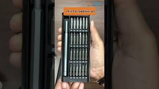 24 in 1 Screwdriver Set Mobile, Laptop, Electronics Repairing #mcare #repairingtools #shorts