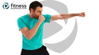 Cardio Kickboxing and Lower Body Strength Workout