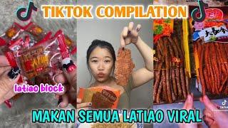 MUKBANG SEMUA LATIAO SNACK CHINA VIRAL || KOMPILASI VIDEO TIKTOK CHRISTINE YUWANTI