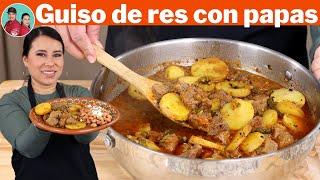 ¿No Sabes QUÉ Hacer con Carne de Res? Descubre este Guiso y Deja a Tu Familia Encantada!