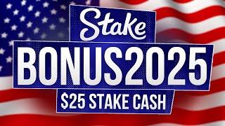 Stake US Promo Code — "BONUS2025" $25 Stake Cash Bonus & 250k Gold Coins