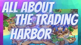 All About the Trading Harbor! Rainbow Shell Gallery! | Cookie Run Kingdom