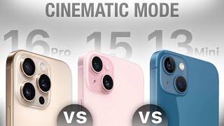 How to Use Cinematic Mode Tutorial on iPhone 13 Mini, 15, and 16 Pro