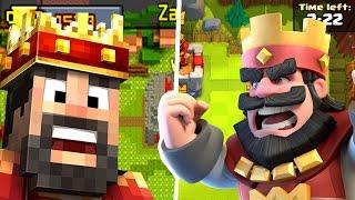 КАК ИГРАТЬ В CLASH ROYALE ВНУТРИ МАЙНКРАФТА?! ВСЕ КАРТЫ И ЛЕГЕНДАРКИ КЛЕШ РОЯЛЬ В MINECRAFT!