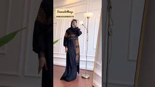 Dress hitam etnic kunyit bahan twill uniqlo mix etnics busui 195k #gamishitam #gamiselegan