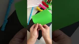 Beautiful Hyacinth handmade DIY Kindergarten handmade Parent-child handmade origami