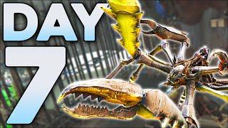 Defending Our Extinction Cave VS a CHEATING Alpha Tribe! - ARK PvP