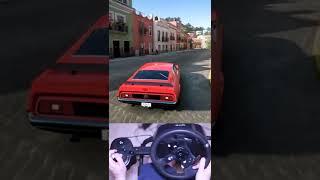 MUSTANG MACH 1 Logitech G920 Wheel Gameplay - FORZA HORIZON 5