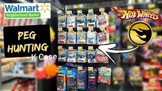 Hot Wheels Peg Hunting | First Super Treasure Hunt Found This Year!