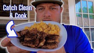 HOW TO CATCH CRAPPIE FOR LUNCH‼️ SUMMER CRAPPIE FISHING CATCH, CLEAN, & COOK‼️