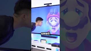 Smelling Mario’s Breath!