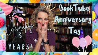 Booktube Anniversary Tag || Celebrating 3 Years!!