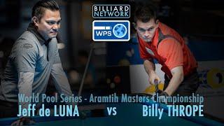 Billy THORPE vs Jeff de LUNA | World Pool Series | 8 Ball - Commentary by Johnny Archer/Nick Varner