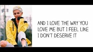 "I Don't Deserve It" - Lisa Cimorelli (Lyrics)