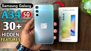 Samsung Galaxy A34 5G Top 30++ Hidden Features || Samsung A34 5G tips & Tricks || Samsung A34 5G