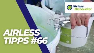 Inbetriebnahme Graco GX 21 - Airless Tipps #66