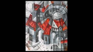 Whirling Silently in Space by Eugene Ivanov, oil on canvas, 60 x 50 cm.