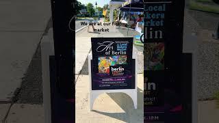 At our first market in Berlin Maryland #crochet ￼#artwork #art #foryoupage
