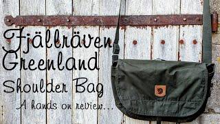 Fjällräven Greenland Shoulder Bag - hands on review