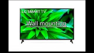 LG 32 Inches TV Unboxing & Wall mounting