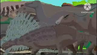 Dinosaur Stampede green screen | Mesozoic Fauna Stampede green screen for | dinosaur  stampede |