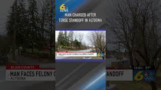 MAN FACES FELONY CHARGES FOLLOWING STANDOFF