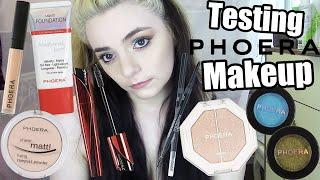 Full Face Testing Phoera Makeup