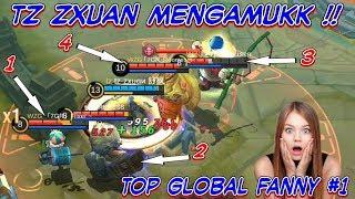 Ini Dia Skill Asli Tz Zxuan Saat MARAH SEREEEMMM !! Mobile Legends ( ML )