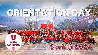 Welcome to the ORIENTATION DAY at the University of Utah Asia Campus!