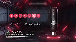 INTOYOU®️ PYRO   Advanced Turbo Masturbator for men pleasure. Thrusting and rotating