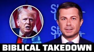 Pete Buttigieg SLAMS Trump With The Bible