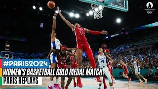 Women's Basketball Gold Medal Match  | Full Replay | Paris Replays