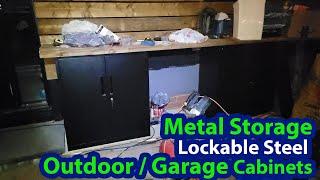 Best Metal Cabinets for Garage or Kitchen - Review and Assembly Instructions