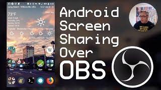 Android Screen Sharing with Free Software