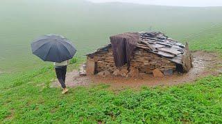 Most Peaceful And Relaxing Mountain Village Life | Rainy Day in Nepali Village | Real Nepali Life |