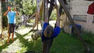 Alexander Megos Dry Tooling in Robert Rosenzweig garden