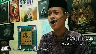 Tilawah merdu QS Al-Hujarat:13 kang Makrup