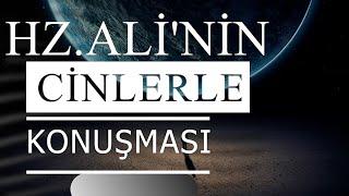 Cinlerin Hz Ali r.a.Üzerine Yürümesi,Hz.Ali'nin Cinlere Yaptığı Konuşma