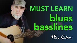 Must Learn! Blues Basslines Arranged for Guitar - Jason Carey  ||  LIVESTREAM Wed@9PM EST  ||
