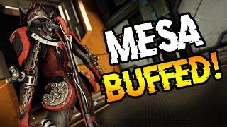 MESA BUFFED | RED CRIT BUILD | Insanely Powerful DPS Warframe!