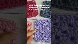 Start crocheting with this classic Crochet Granny Square tutorial for beginners! 