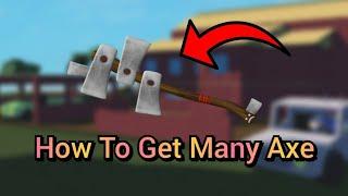 How To Get Many Axe In Lumber Tycoon 2 Working! *2024* Easy For FREE