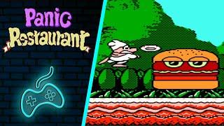 Panic Restaurant walkthrough (100% Secrets, All levels, No Damage). NES/Famicom/Dendy | Поварёнок