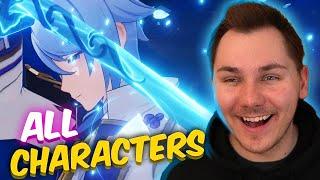 Reacting To EVERY Genshin Impact Character Trailer (I LOVE THIS GAME)