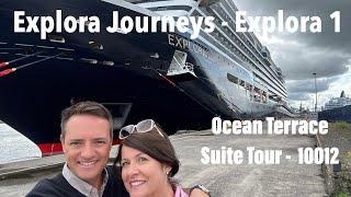 Explora Journeys, Explora 1  - our Ocean Terrace Suite tour, number 10012