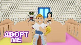 PADRE DE TRILLIZAS!  En Adopt me Roblox!