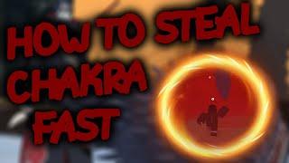 How To Steal Chakra Fast In PVP / PVE ( Shindo Life Roblox )