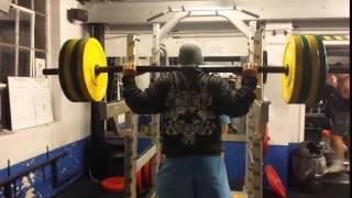 Sim Barnes 110kg axle press 11th Dec 2013