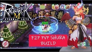 Noob F2P PVP Shura Build Guide! Punch Everything Regret later | Ragnarok Mobile Eternal Love #ROM